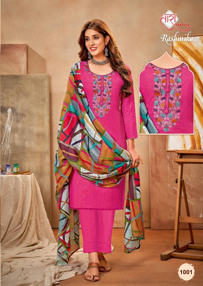 Tara Rashmika 1 Daily Wear Wholesale Lawn Cotton Dress Materials
